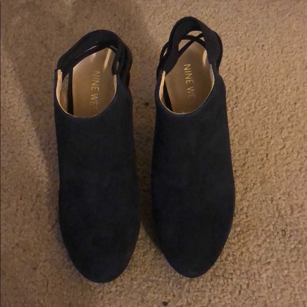 Blue Nine West heels